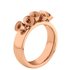 Melano Twisted Ring Tess Stainless Steel Rose Gold-coloured_