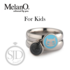 MelanO Twisted Girls Setting Edelstaal Zilver Happy Skull Black_