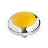MelanO Vivid Setting Edelstaal Zilver Yellow_
