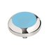 MelanO Vivid Setting Stainless Steel Silver Light Blue_