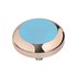 MelanO Vivid Setting Edelstaal Rose Goud Light Blue_