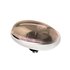 Melano Twisted Meddy Oval Stainless Steel Salmon_