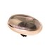 Melano Twisted Meddy Oval Stainless Steel Rose Gold-coloured Salmon_