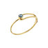 Melano Twisted Bracelet Taya Stainless Steel Gold-coloured_