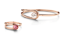 Melano Twisted Meddy Zirkonia Stainless Steel Rose Gold-coloured Morocco Mint_
