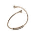 Melano Twisted Curved Bracelet Stainless Steel Rose Gold-coloured_
