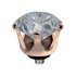 Melano Twisted Crown Stainless Steel Meddy Rose Gold-coloured Moonstone_