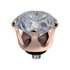 Melano Twisted Crown Stainless Steel Meddy Rose Gold-coloured Moonstone_