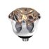 Melano Twisted Crown Stainless Steel Meddy Silver-coloured Salmon_