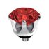 Melano Twisted Crown Stainless Steel Meddy Silver-coloured China Red_