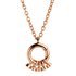 Melano Twisted Pendant Tasha Stainless Steel Rose Gold-coloured_