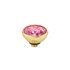 Melano Twisted Aufsatz 6mm Oval Goldfarben Rose_