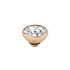 Melano Twisted Meddy 6mm Oval Rose Gold-coloured Crystal_