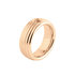 Melano Vivid Ring Roségoldfarben Vera 8mm weit_