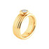 Melano Vivid Stainless Steel Ring Gold-coloured Vera_