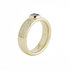 Melano Vivid Stainless Steel Ring Gold-coloured Vicky Zirkonia Crystal_