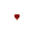 Melano Twisted Valentine Meddy Zirkonia Rose Gold-coloured Heart Red_