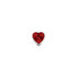 Melano Twisted Valentine Meddy Zirkonia Silver-coloured Heart Red_