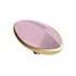 Melano Twisted Meddy Marquise Edelstaal Milk Pink Goudkleurig_