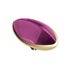 Melano Twisted Meddy Marquise Stainless Steel Gold-coloured Fuchsia_