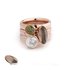 Melano Twisted Meddy Marquise Stainless Steel Rose Gold-coloured Lavender_